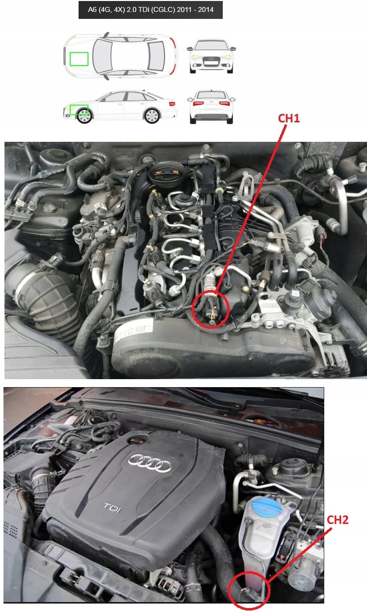 CHIPTUNING AUDI A6 C7 2.0 TDI 177KM UNICATE XT 2CH Numer katalogowy części PRORACING UNICATE-XT prog 213