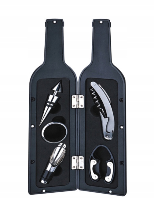 

Zestaw do wina 6 el. w etui (butelka) akcesoria