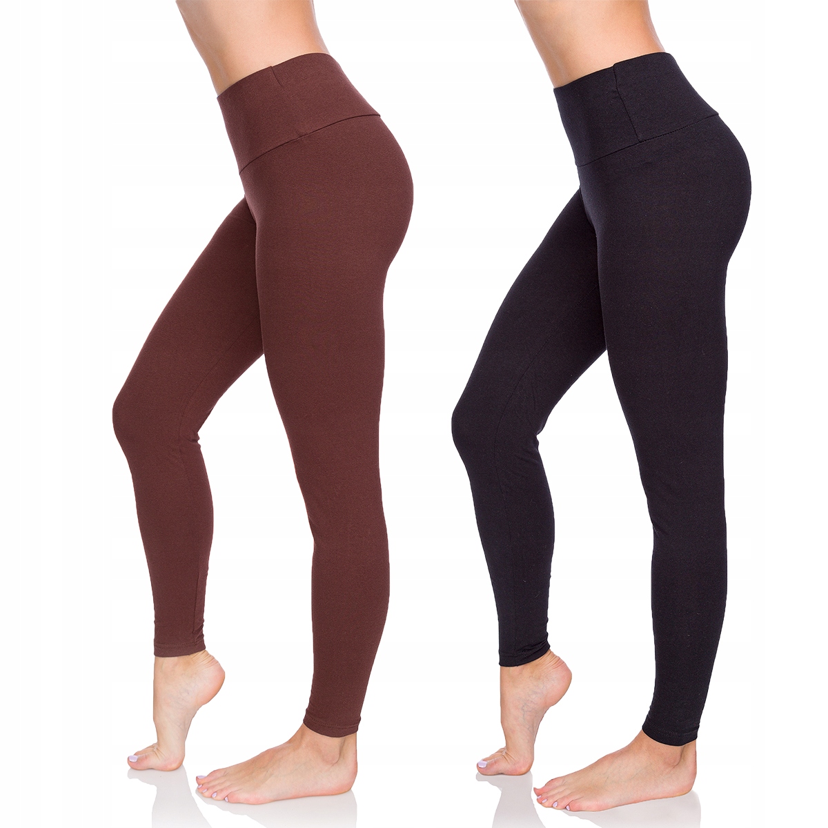 2X LEGGINSY GETRY WYSZCZUPLAJĄCE WYSOKI STAN LWP