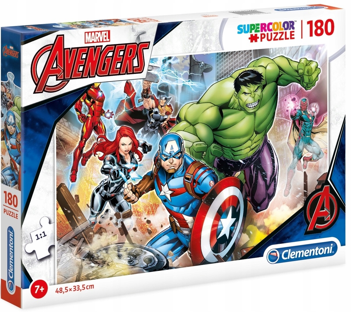 

Puzzle Avengers 180 elementów Clementoni 29295