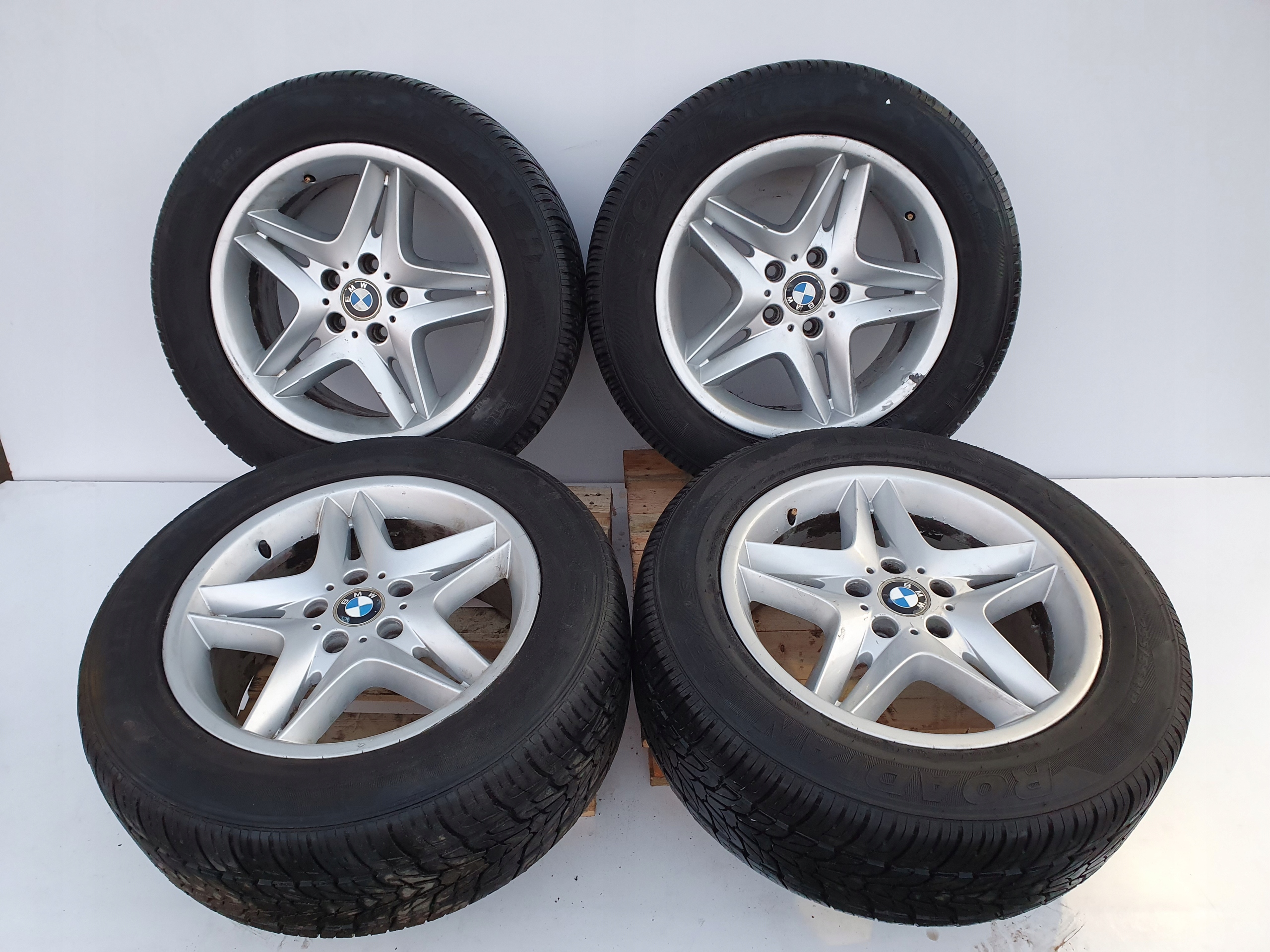 BMW X5 E53 FELGI ALUMINIOWE alufelgi KOMPLET R 18 za 1300.00PLN z CHEŁM ...
