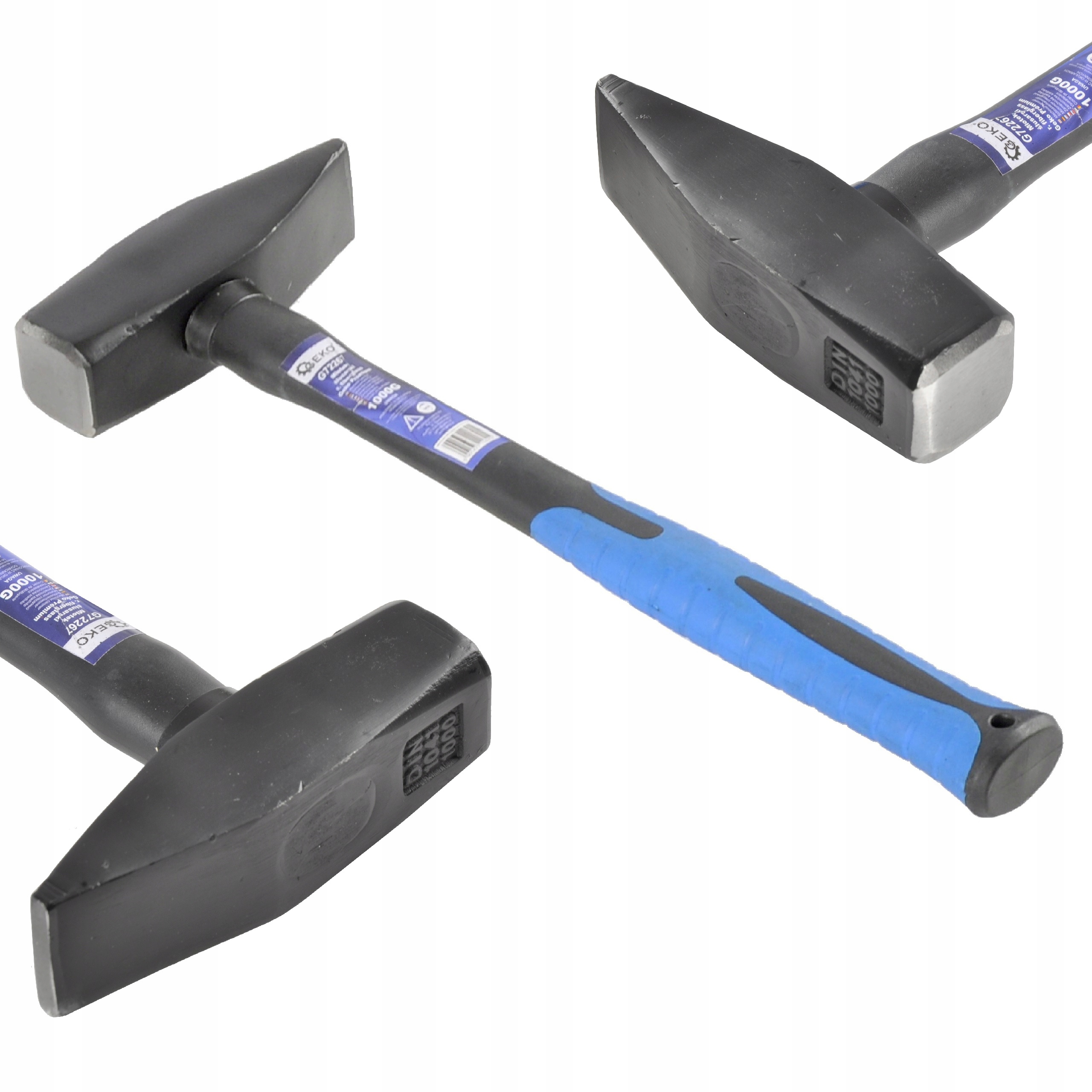 

Kompozytowy Młotek Ślusarski 1000G 1KG Fiberglass