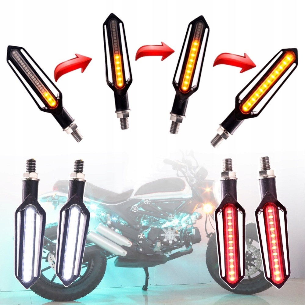 KIERUNKOWSKAZY LED DYNAMICZNE PŁYWAJĄCE DRL STOP EAN (GTIN) 1110987654321