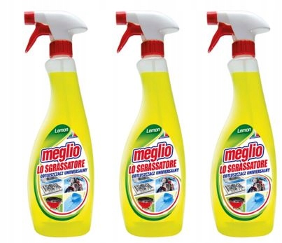 

Meglio Spray Uniwersalny Odtłuszczacz 3 x 750 ml