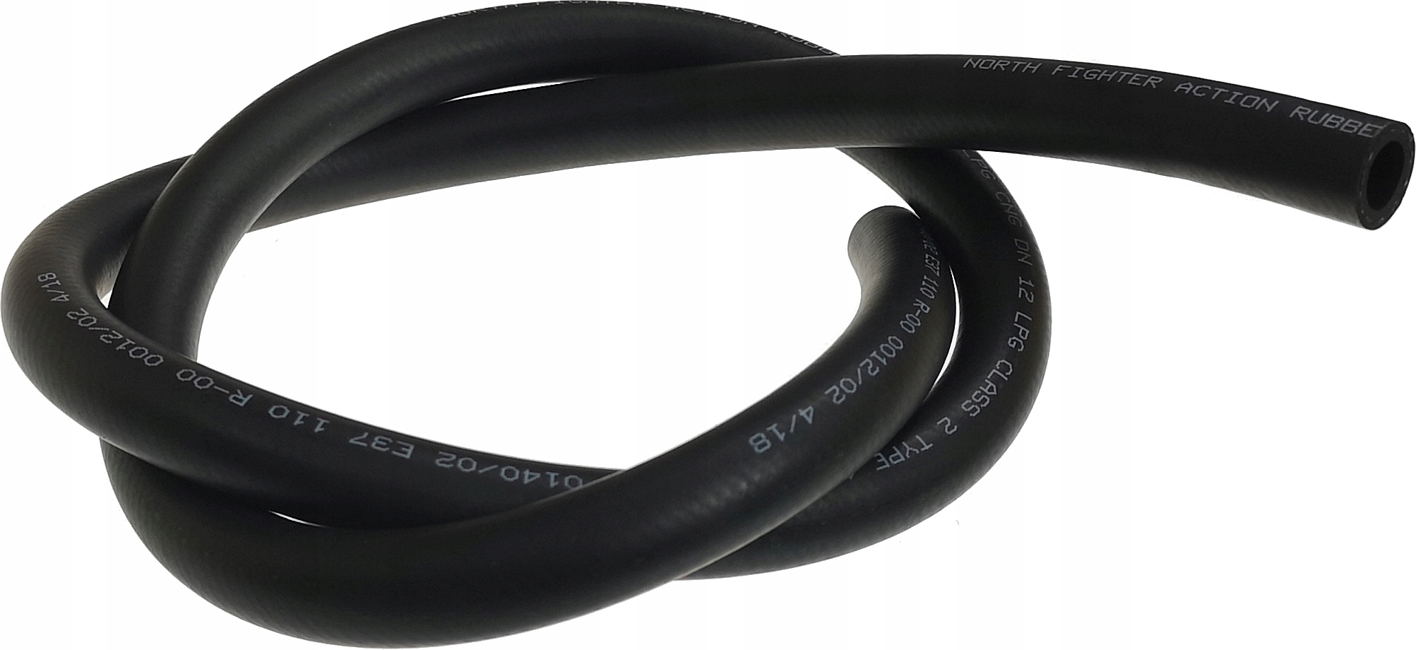 GUMOWY WĄŻ LPG NORTH FIGHTER 12mm REDUKTOR FILTR