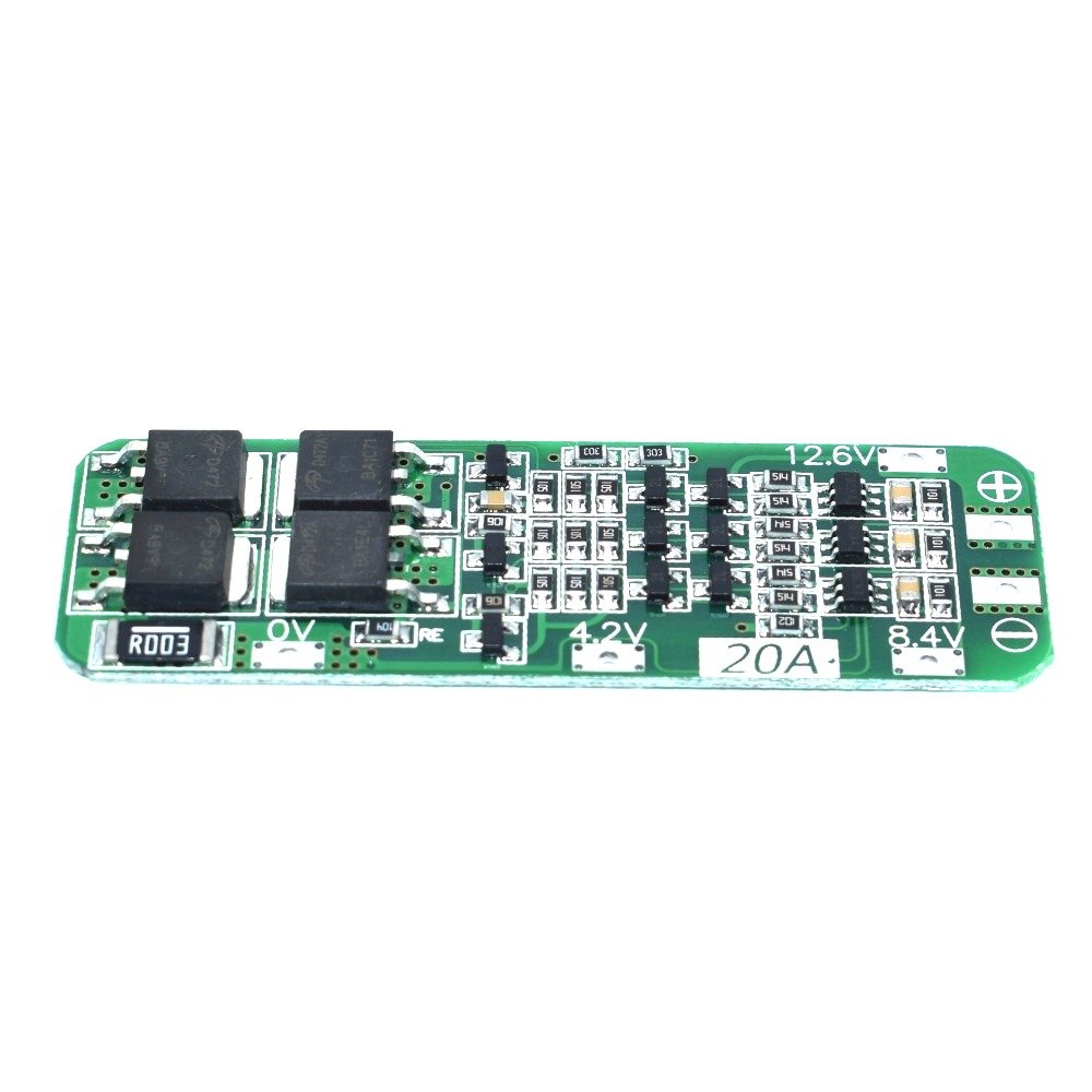 

Bms 3S 20A 12,6V Li-ion 18650 ładowarka ,kontrola.