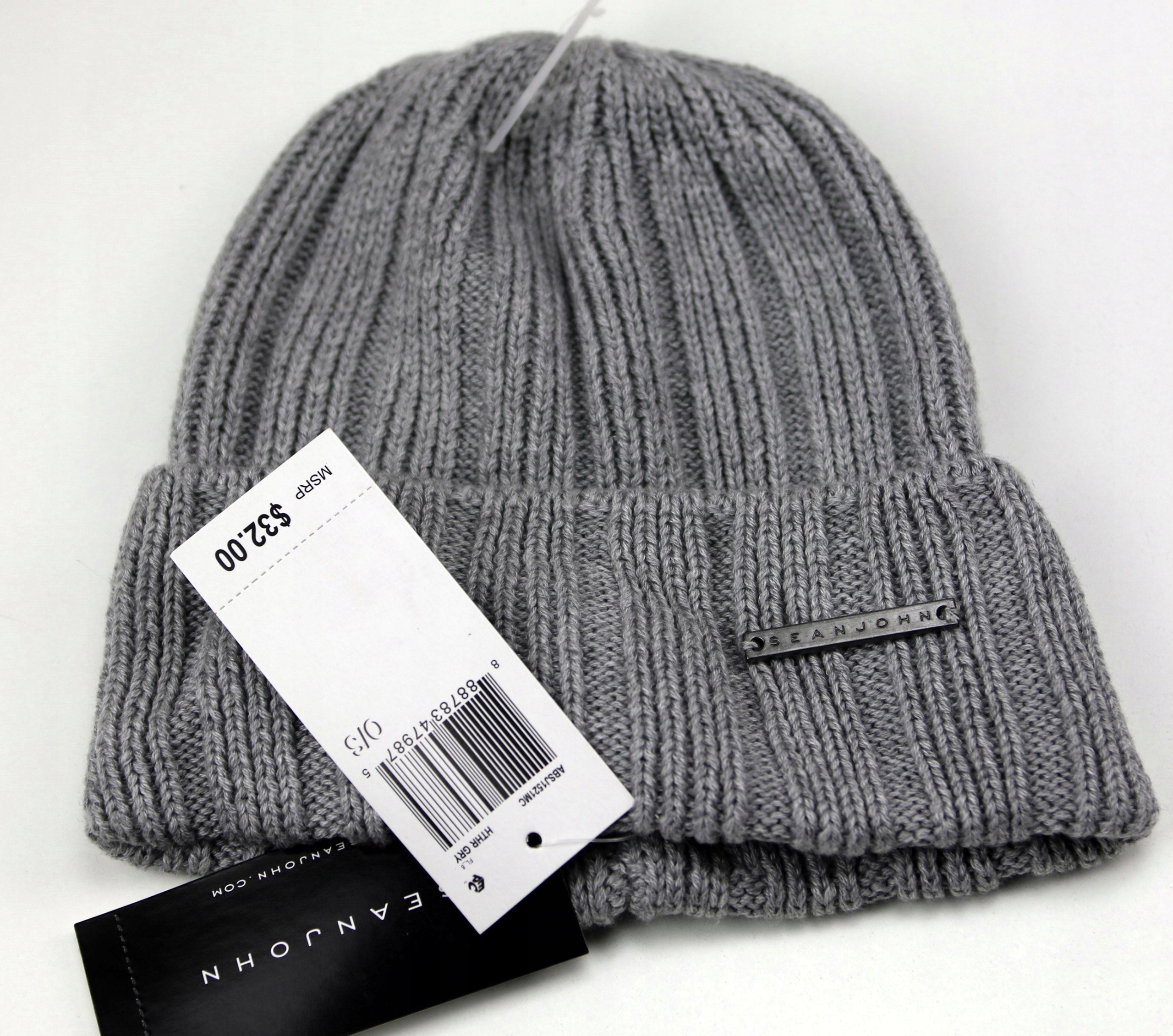

$32 Sean John Czapka zimowa Sj Oryginał 50-55cm +4