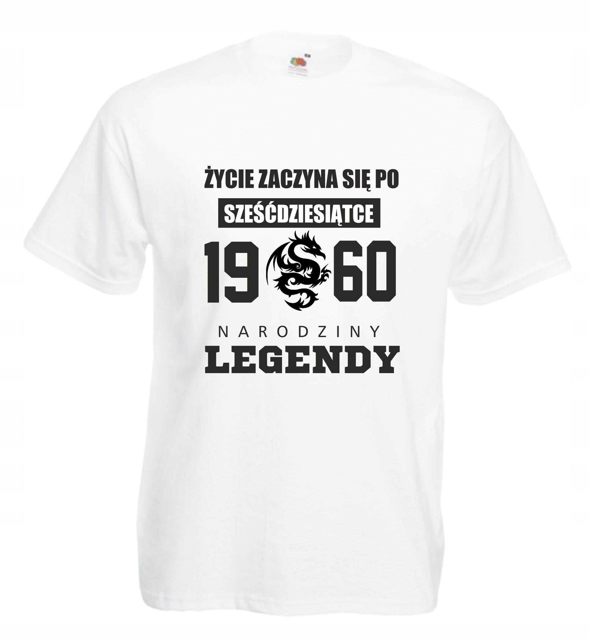 

Koszulka 60 Urodziny Narodziny Legendy 1960 S