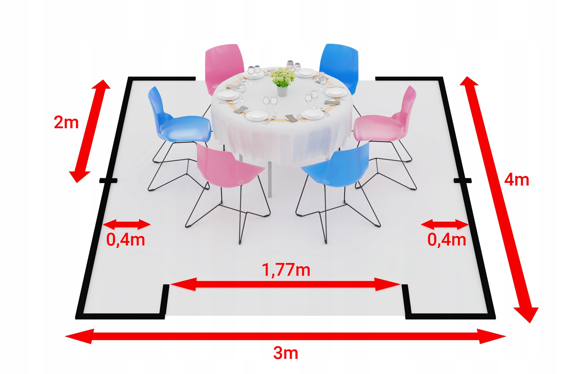 3x4m 2-2,87m Namiot imprezowy ogrodowy pawilon EAN (GTIN) 5902426337034