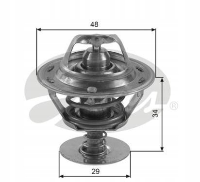 GATES TERMOSTAT TOYOTA AVENSIS/CAMRY/CARINA/ Producent części Gates