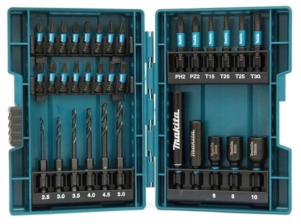 

Makita Zestaw Bity Nasadki Udarowe 33szt. klucze