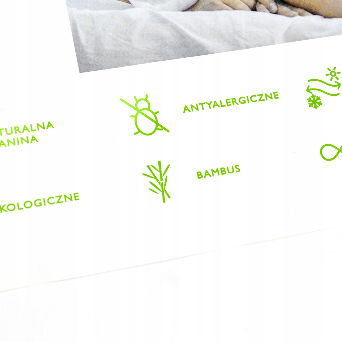 BAMBUSOWA Kołdra Poduszka Całoroczna 100x135 4Pory Płeć chłopcy dziewczynki