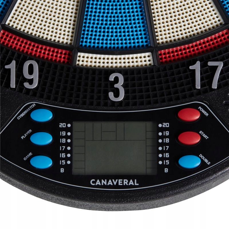 ELEKTRONICZNA TARCZA DO DARTA TABLICA + 6 RZUTEK Model 00