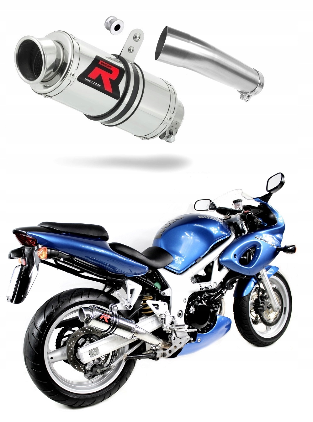 SU062DC - вихлоп DOMINATOR GP і SV 650 S 99-02