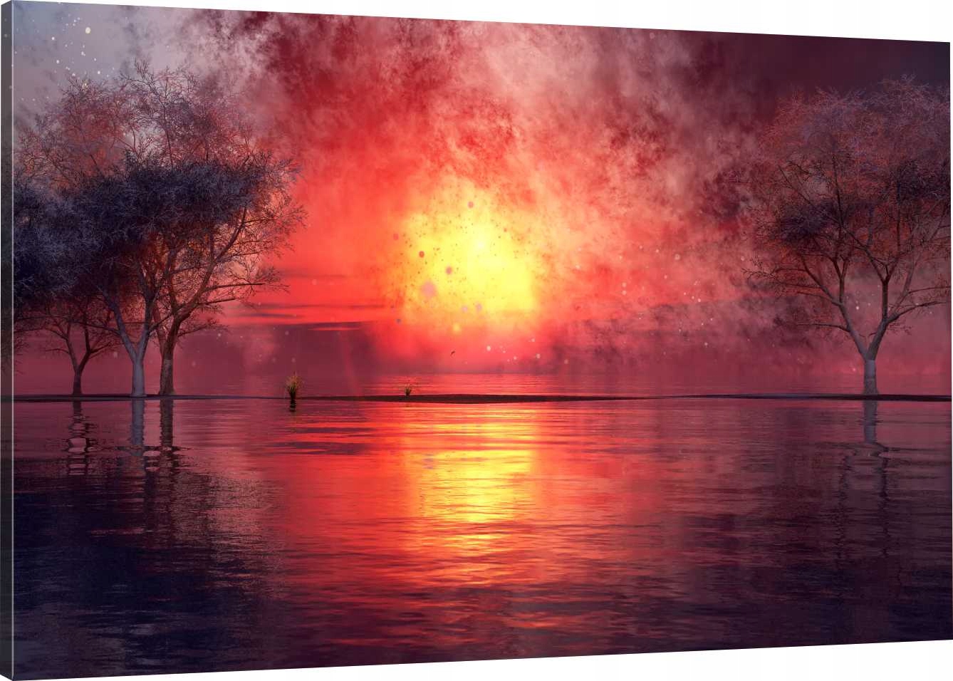 

Obraz Na Płótnie Do Sypialni Zachód 70x50 800 Wz