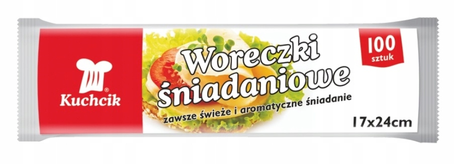 

Kuchcik 2912 Woreczki Śniadaniowe 17x24 100SZT.