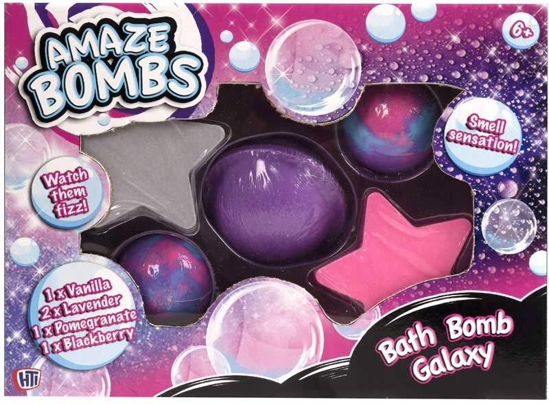 BATH BOMB GALAXY Bomby Kule do Wanny Kąpieli 5 sz Marka HTI