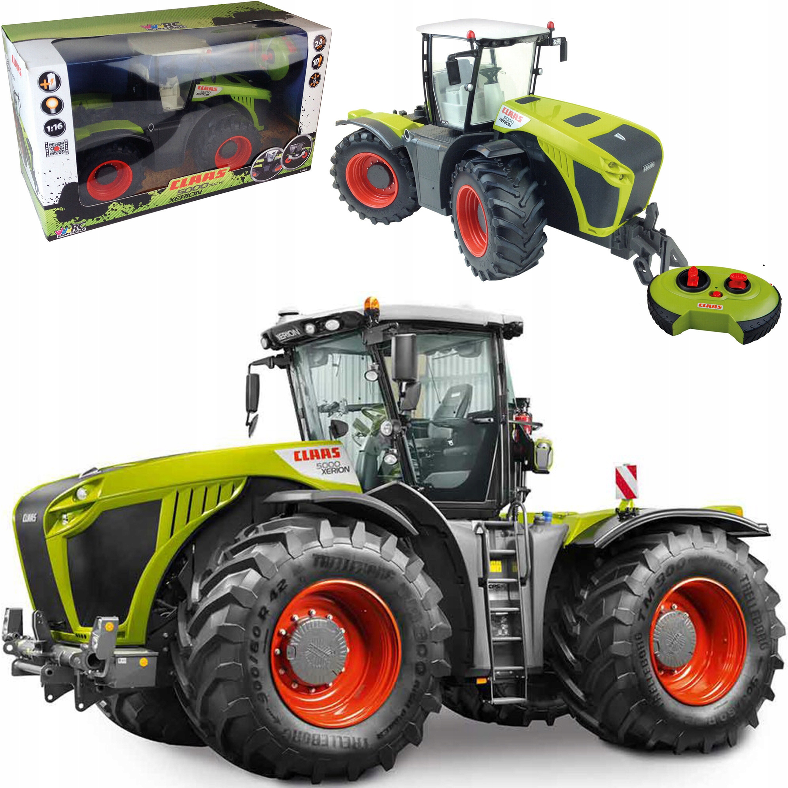 

Traktor do Bruder Sterowany Claas Xerion 1:16 46CM