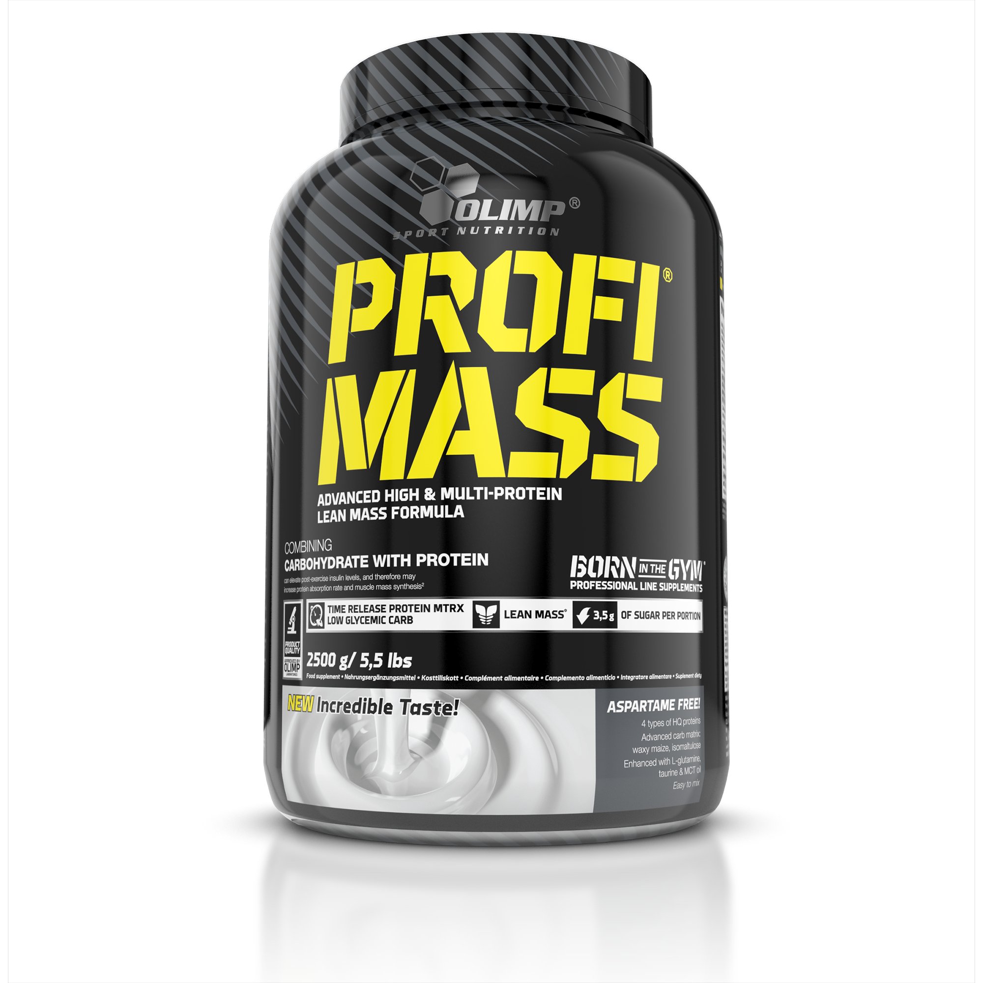 Olimp Sport Nutrition Pure Vanilka 2500 g 45% Profi Mass Bez Aspartátu
