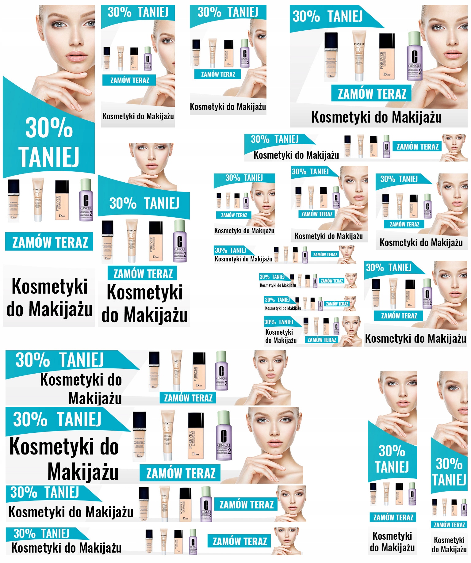 BANERY Google AdWords REKLAMOWE INTERNETOWE 20szt. Nazwa BANERY Google AdWords INTERNETOWE 20szt .