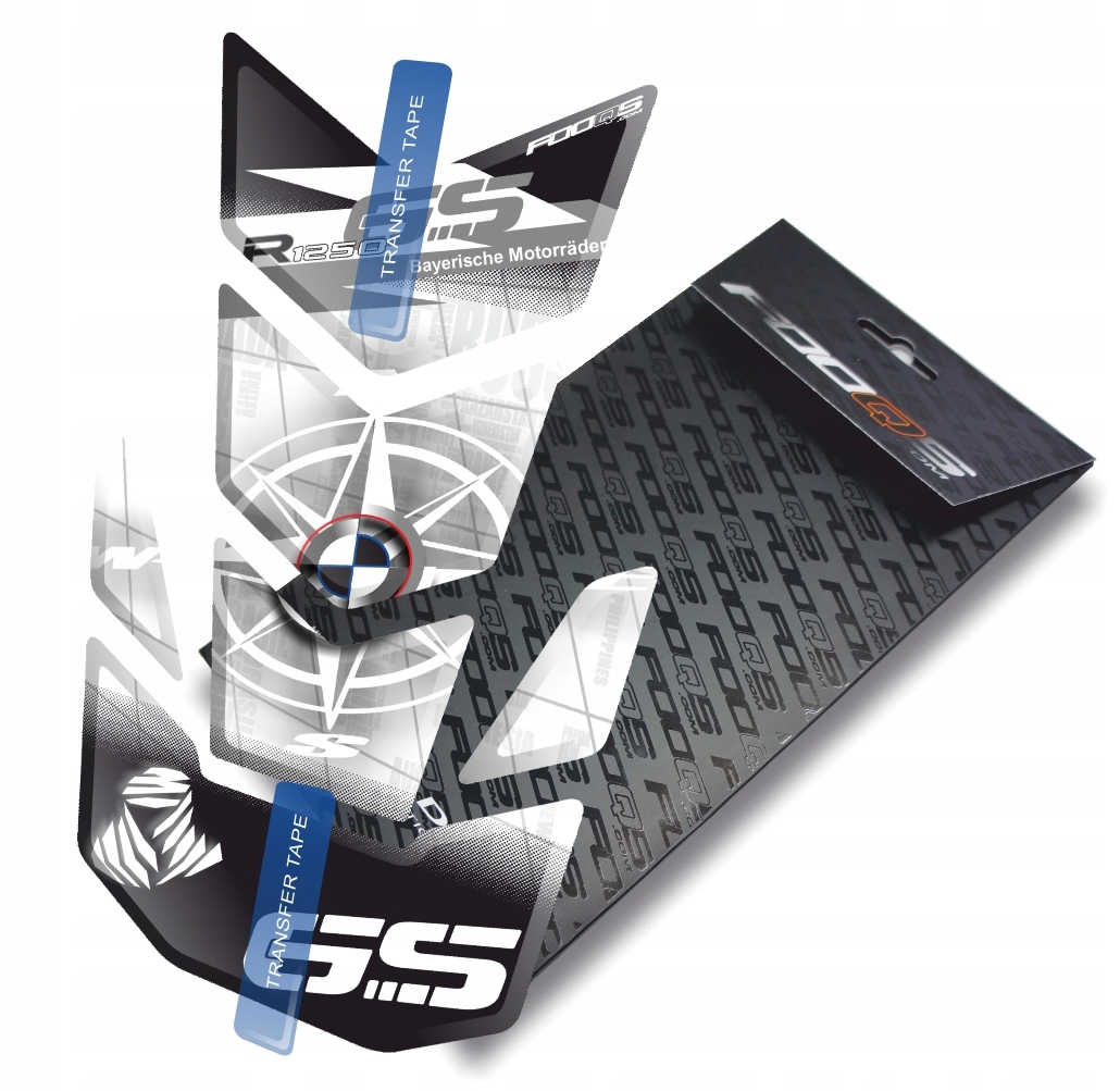 Танк-накладка від FOOQS для BMW R-1250-GS