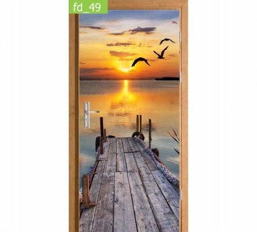

Fototapeta Naklejka na drzwi Molo Zachód