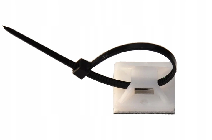 20x UCHWYT SAMOPRZYLEPNY DO KABLI OPASEK 20x20 mm Producent code 20x20 b