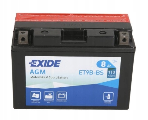 

Akumulator YT9B-BS Yamaha XT660R XT660X 05-16