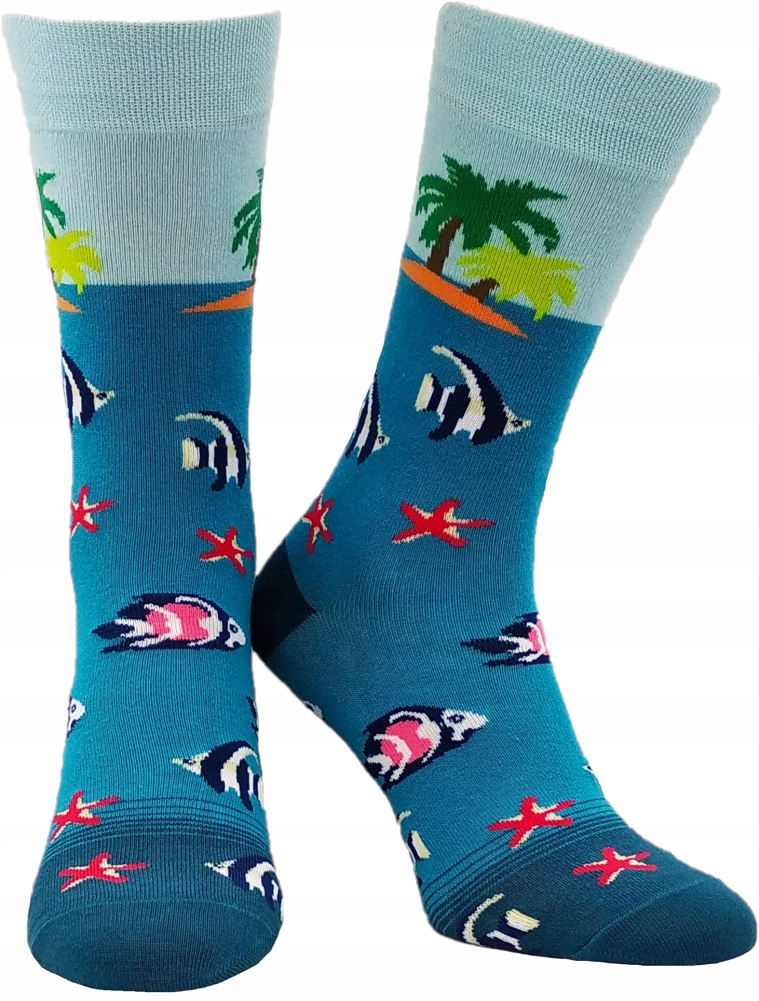 

Skarpety Krebo Kolorowe Morskie Rybki Wyspa 39-42