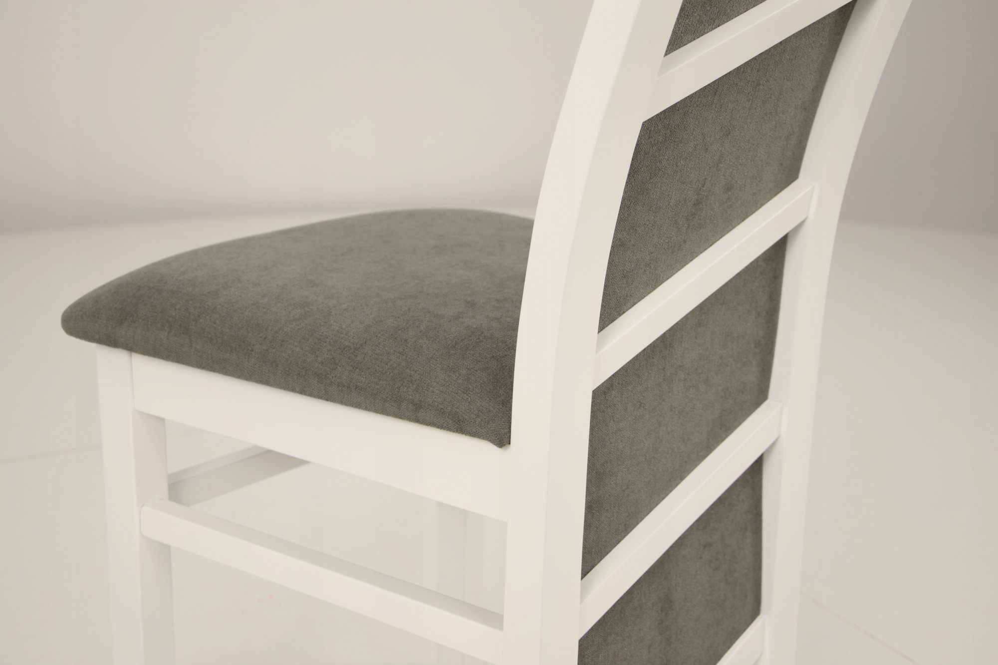 6 krzeseł i stół ROZKŁADANY 160 cm ZESTAW KUCHENNY Szerokość stołu 80 cm