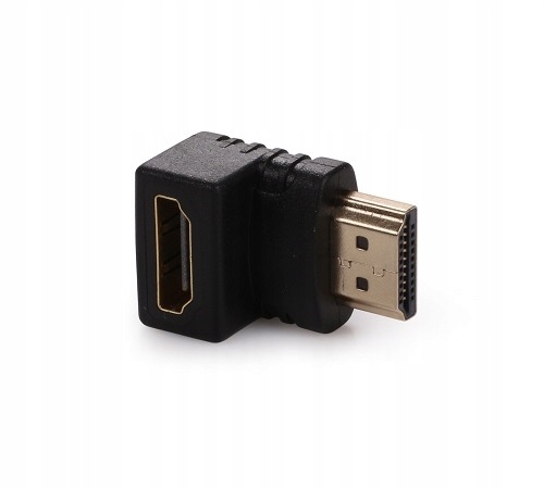 PRZEJŚCIE KĄTOWE WTYK HDMI-GNIAZDO HDMI