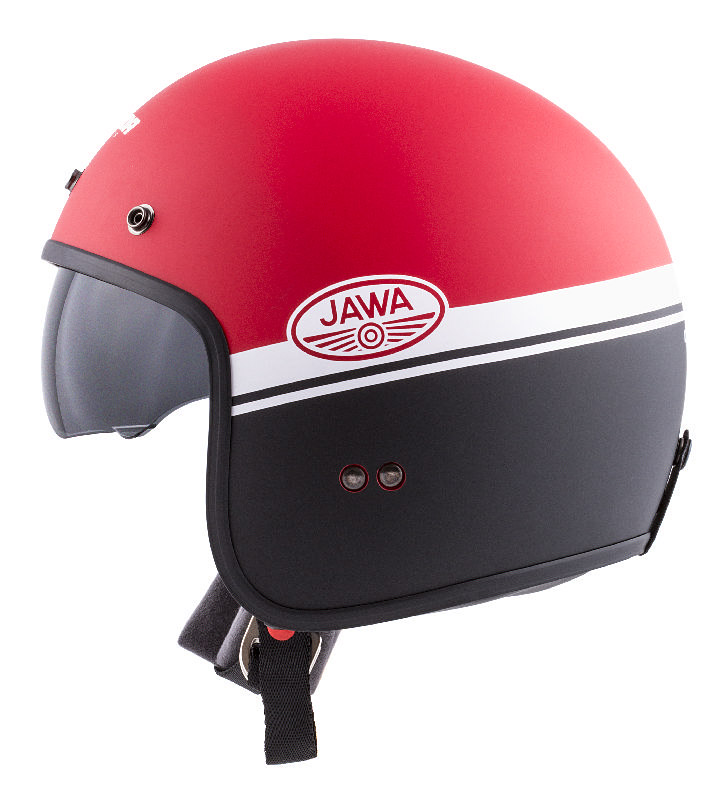 CITY MOTOR JAWA KASK CASSIDA Z DASZKIEM I OKULAREM Obwód głowy 53-54 cm
