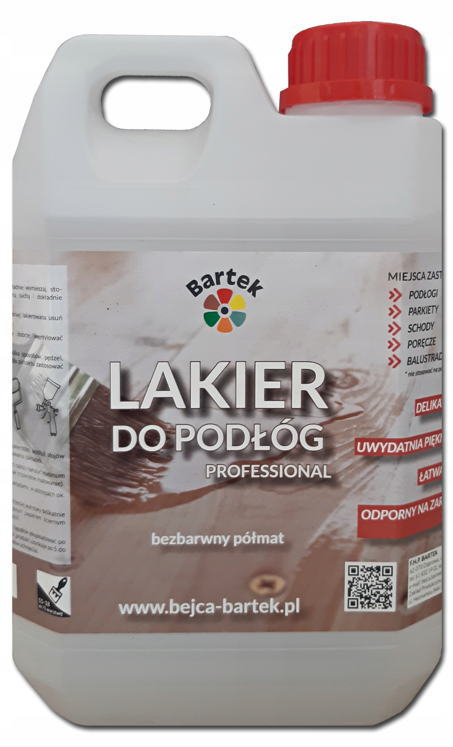 

Lakier Do Podłóg Bartek Professional 2L -producent