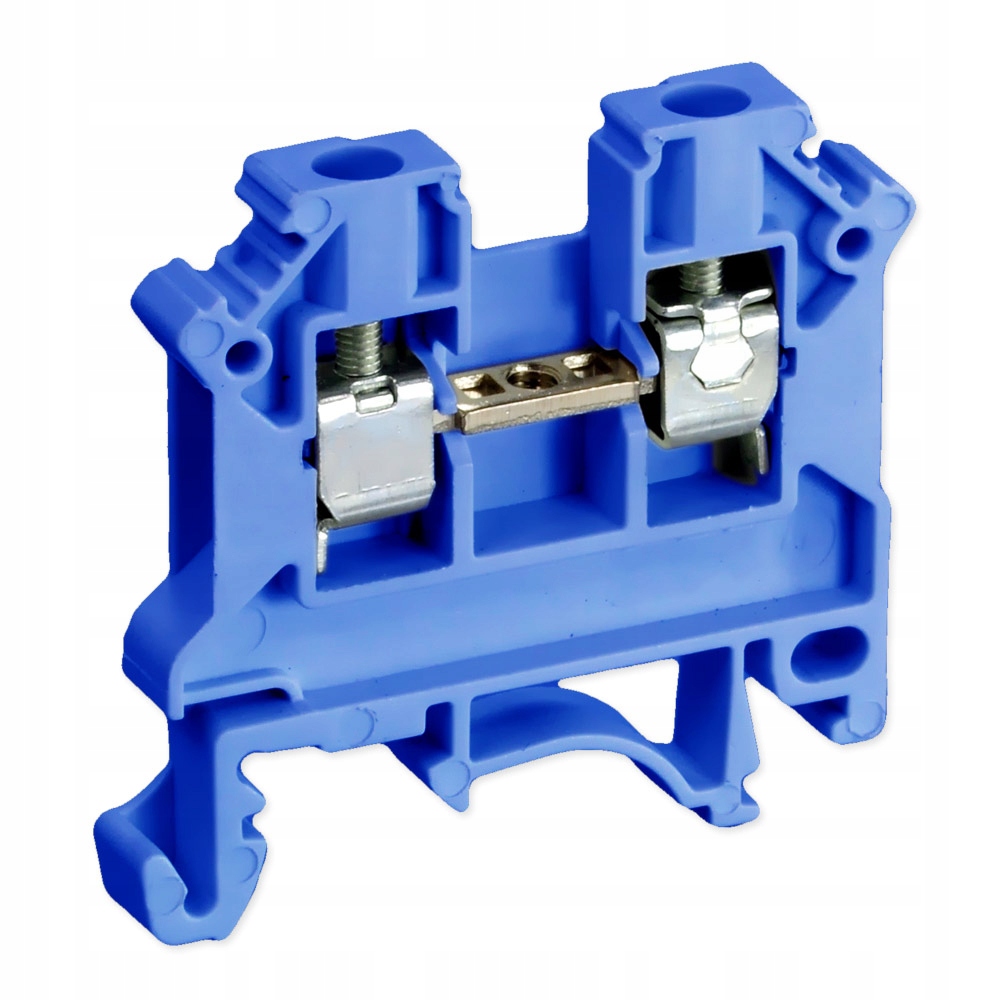 ZŁĄCZKA SZYNOWA 2-PRZEWODOWA 6mm² NIEBIES 11421313