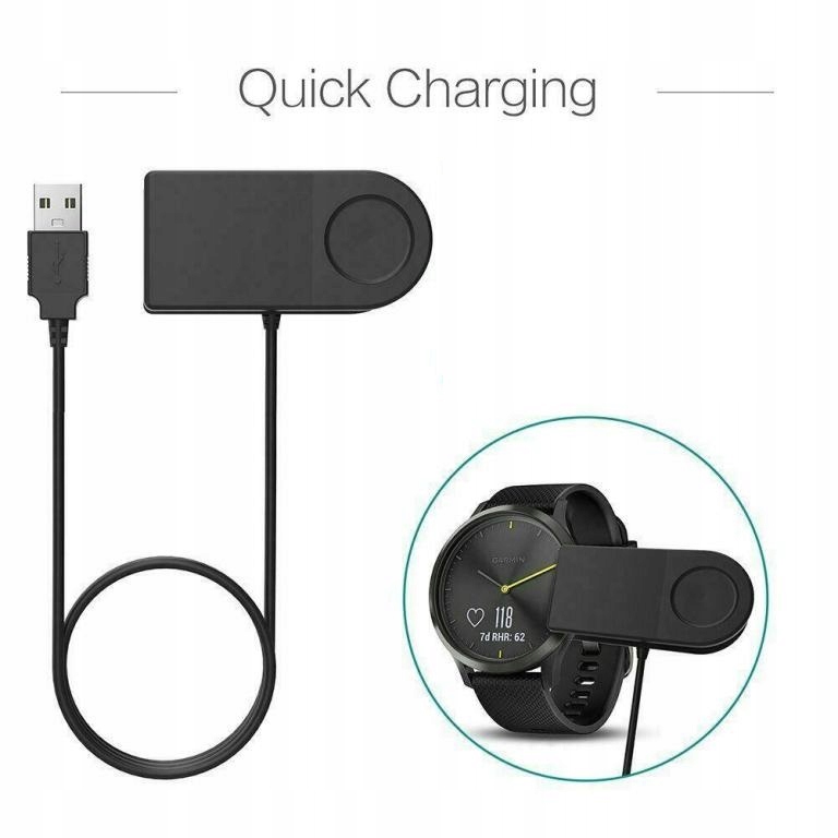 Ładowarka kabel USB klips Garmin Forerunner 630 Rodzaj ładowarka