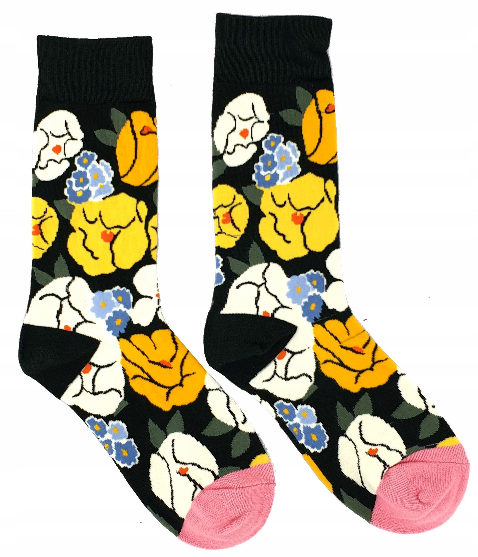 

Skarpetki Tkane Kolorowe Kwiaty 39-44