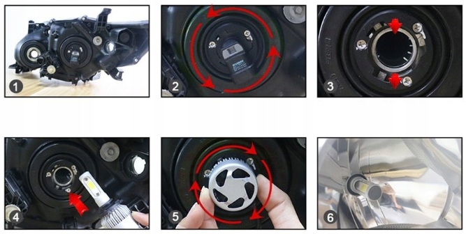 ŻARÓWKI CANBUS PRO LED H11 CSP ULTRA +400% 20000LM Strumień świetlny 20000 lm