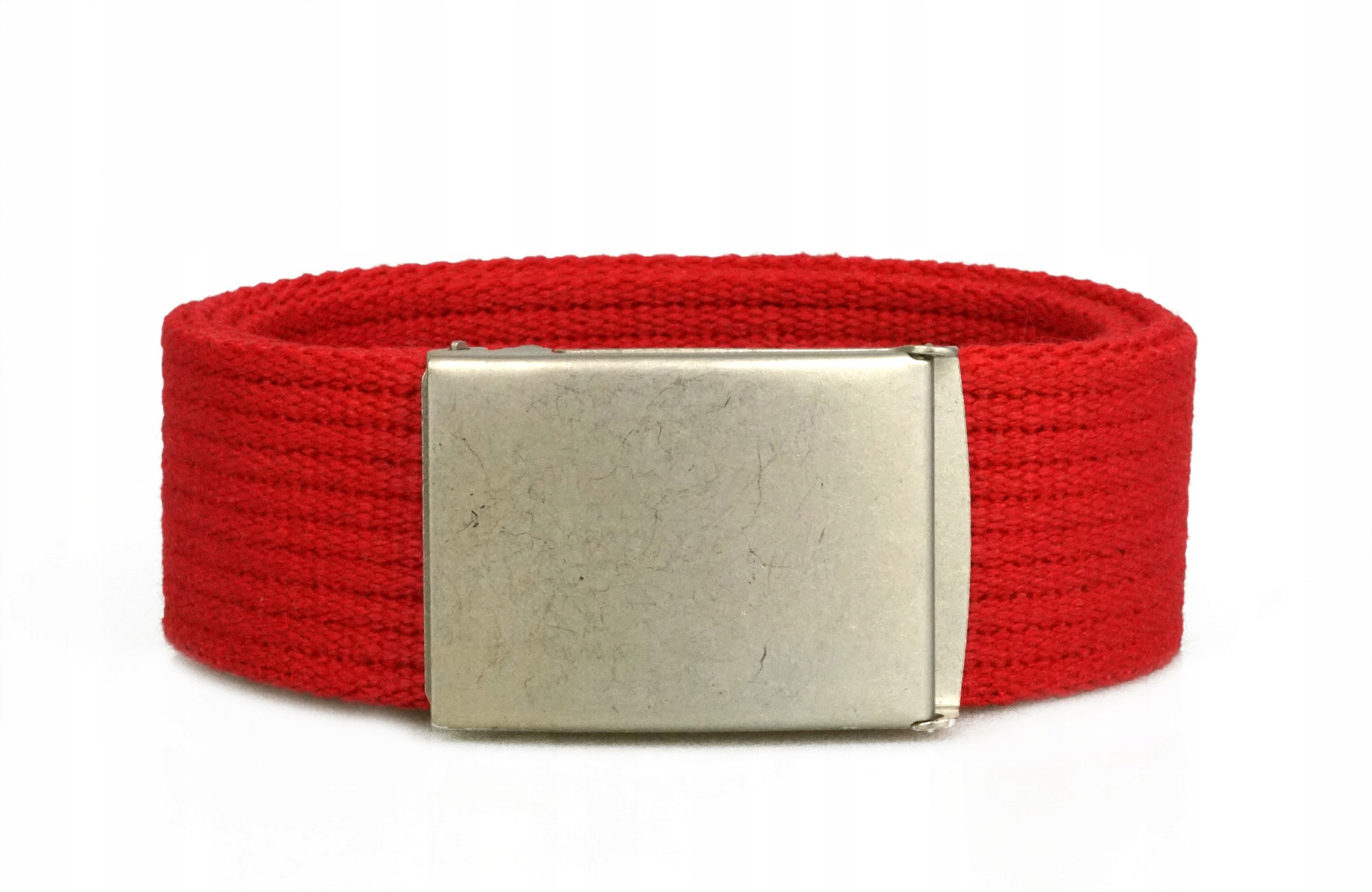 PASEK DO SPODNI PARCIANY PARCIAK CZERWONY 115 Kolor czerwony