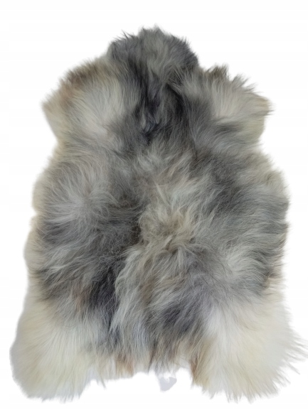 Ovčia koža Island Šedá Prírodná farba