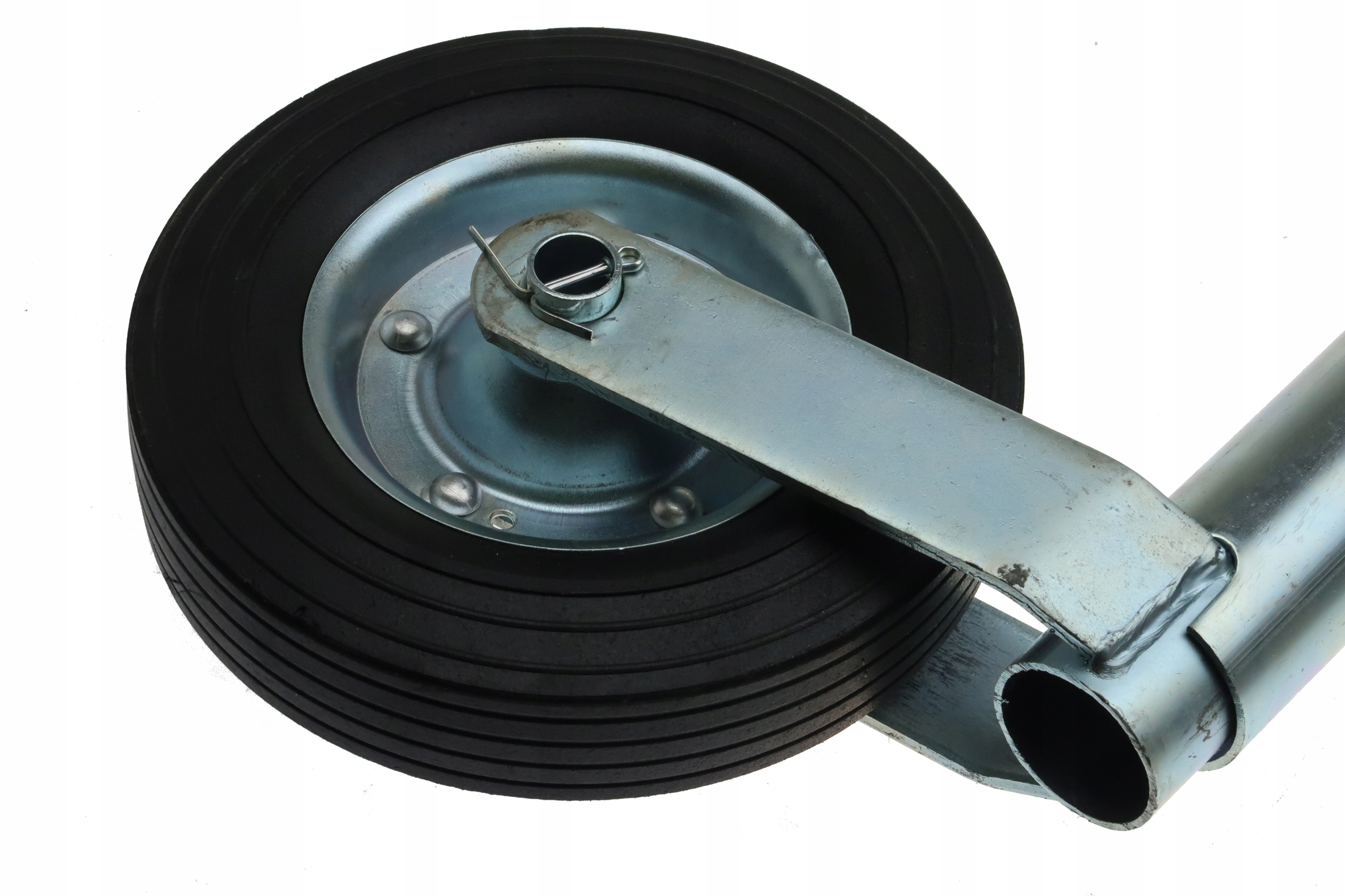 KÓŁKO KOŁO PODPOROWE MANEWROWE Z UCHWYTEM PODPORA Marka Unitrailer