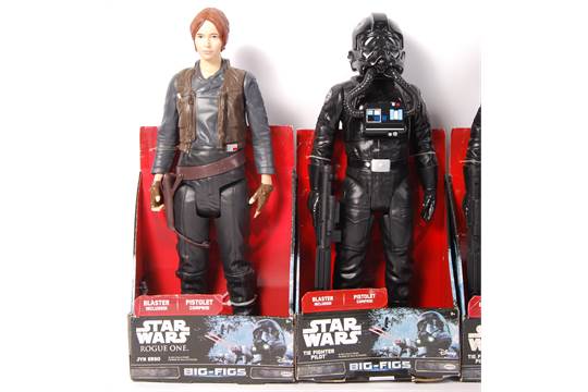 STAR WARS JYN ERSO DUŻA RUCHOMA FIGURKA ~50cm Bohater Star Wars