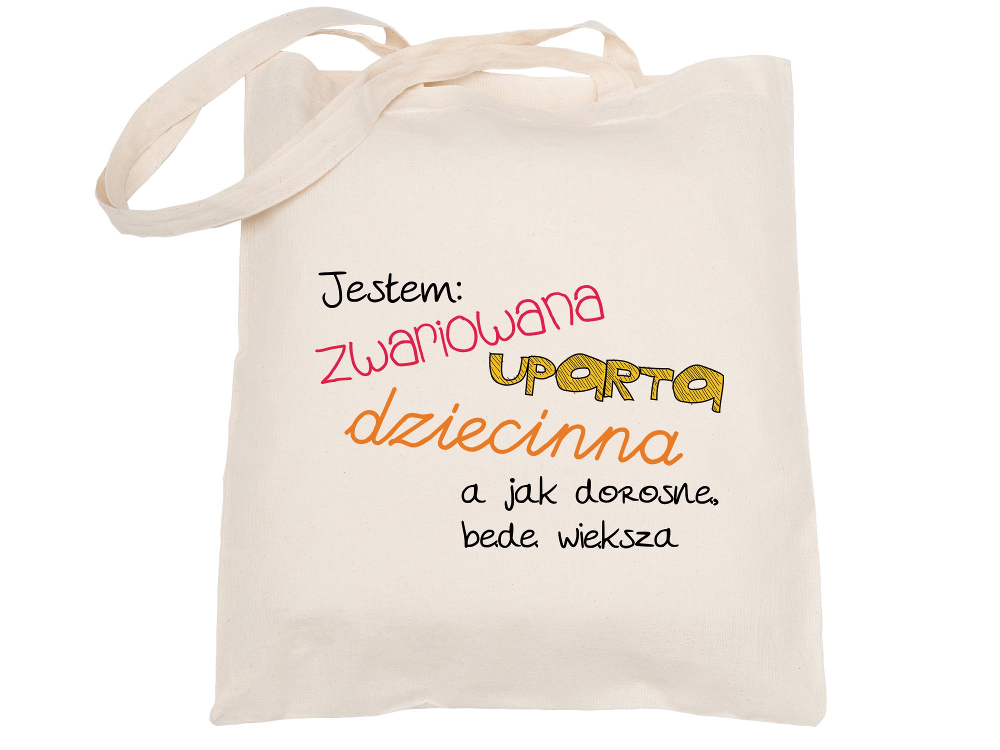 

Torba ecru Dzień Kobiet idealny prezent dla niej