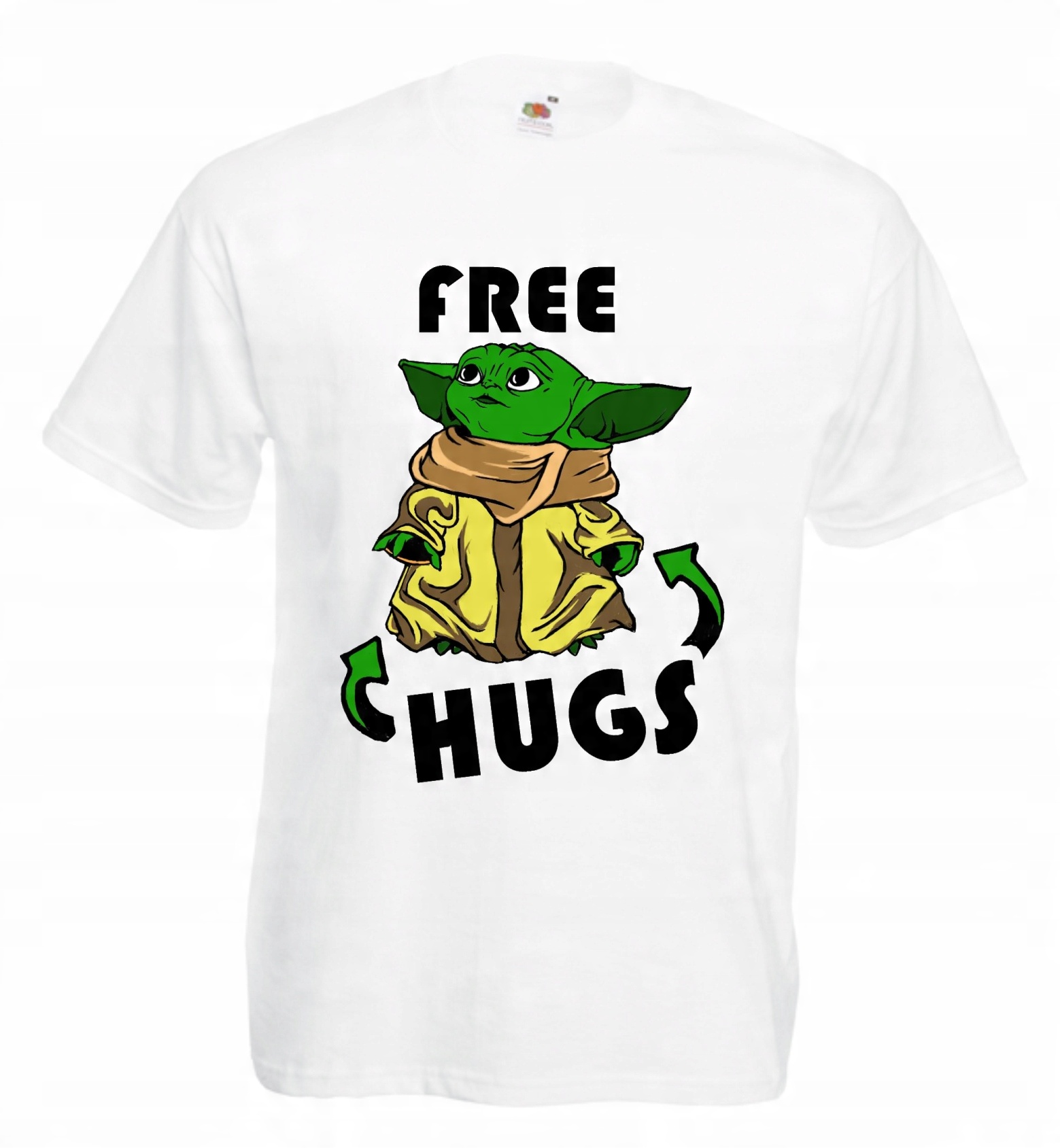 

Koszulka męska Baby Yoda - Free Hugs r L