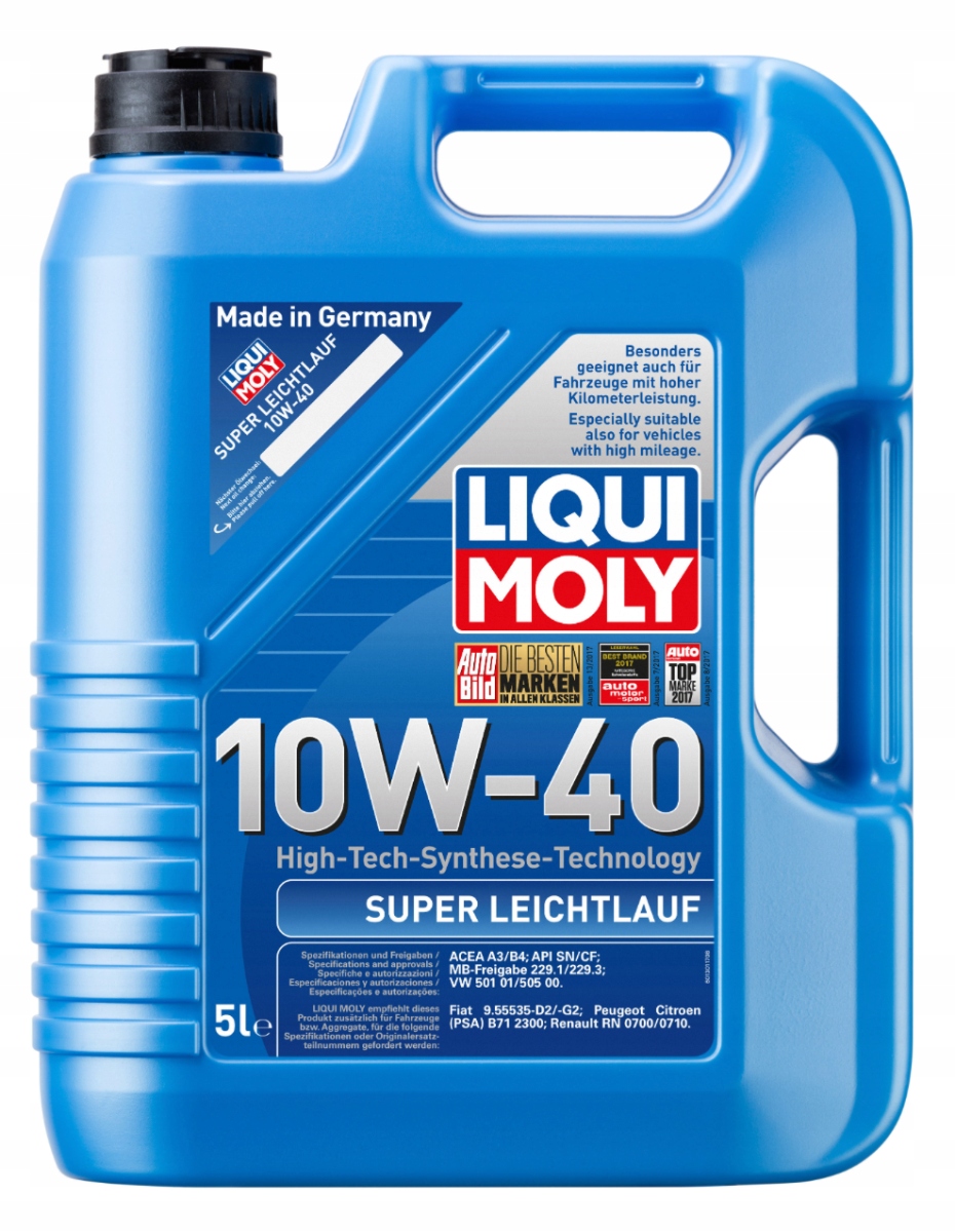 

Liqui Moly Leichtlauf 10W40 5L (9505)