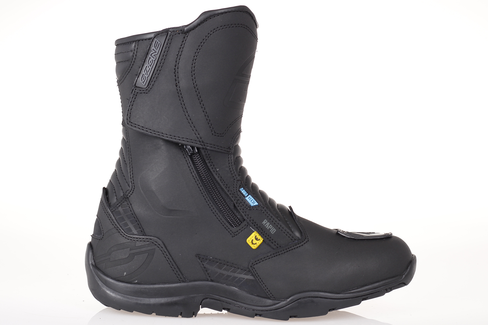 OZONE RAPID BLACK BUTY MOTOCYKLOWE MEMBRANA HIPORA Numer katalogowy producenta OZ-B-RAPID_01F_44