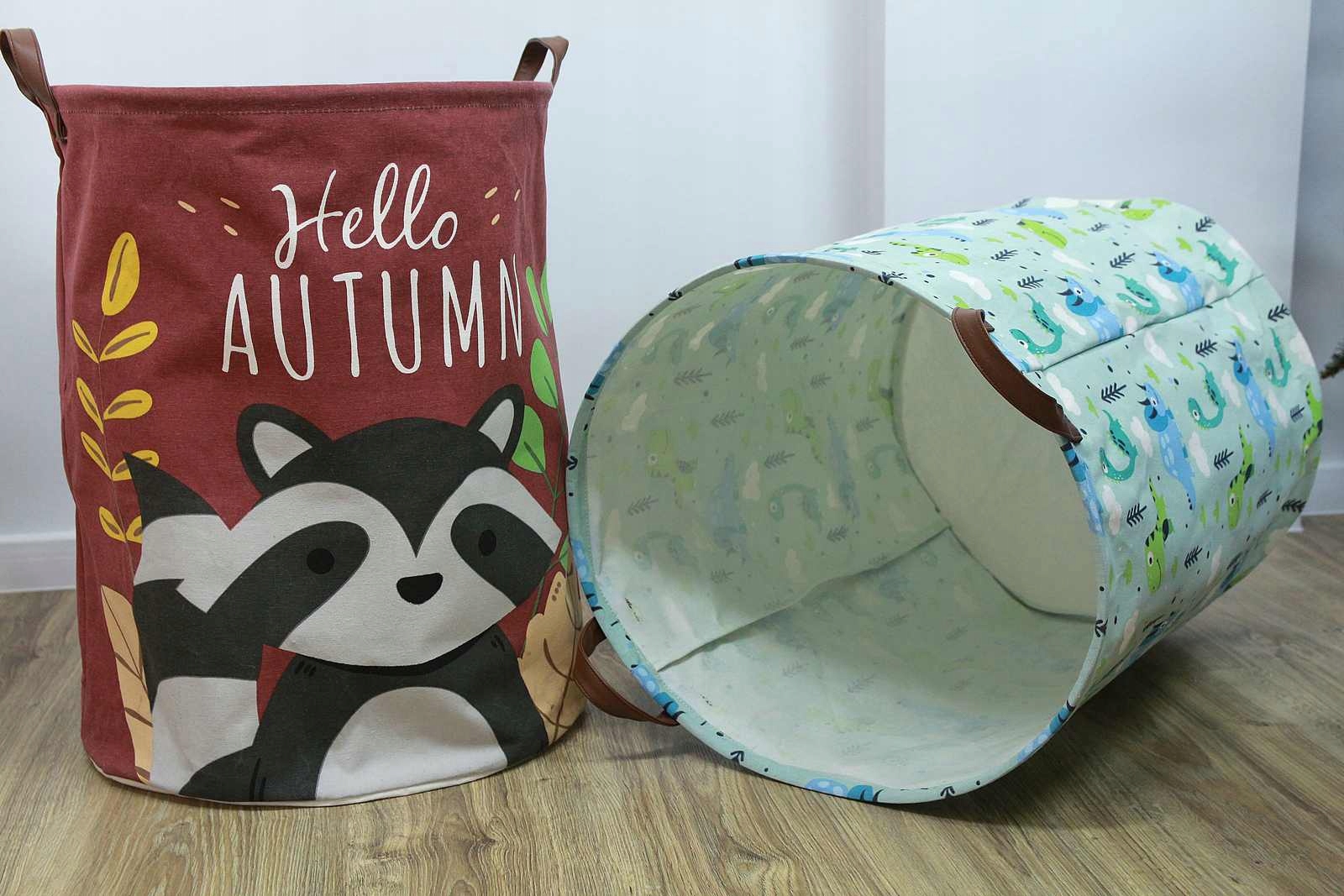 POJEMNIK KOSZ WOREK NA ZABAWKI XXL KOLOROWY OR36 Marka eCarla