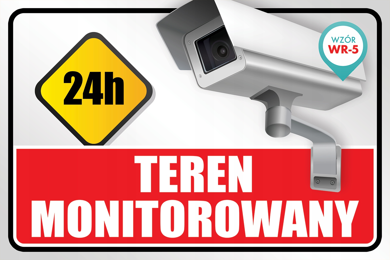 Obiekt MONITOROWANY TABLICZKA 40x27 tablica Kod producenta aaa