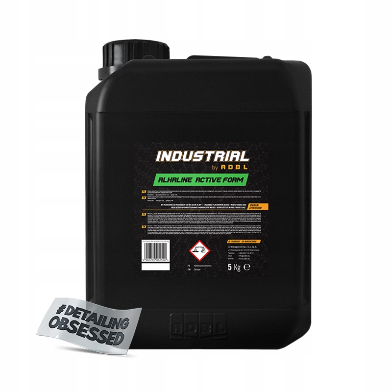 ADBL промислова алкалінова активна піна 25л піна