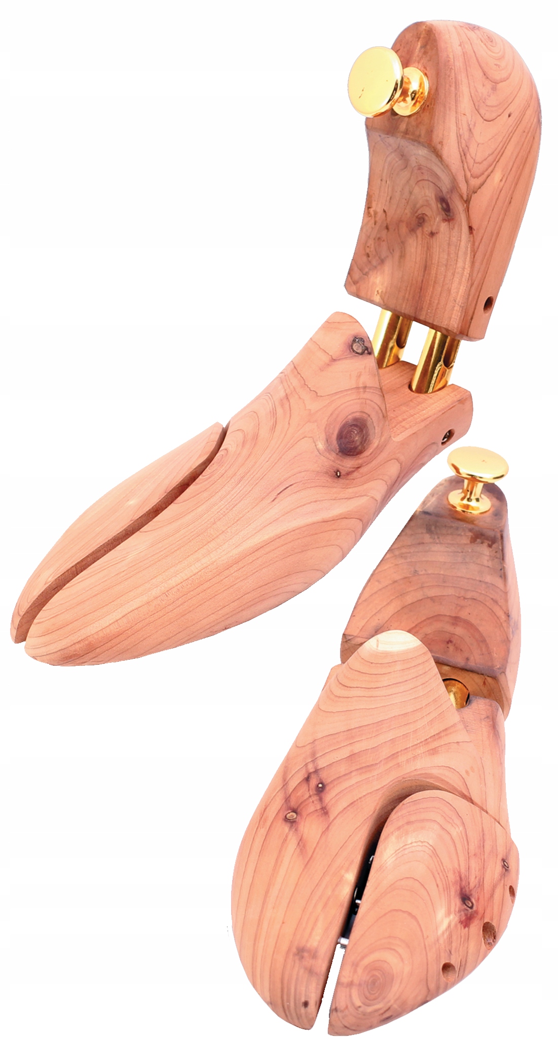 Coccine napínáky do bot klasické dřevo velikost 45-46