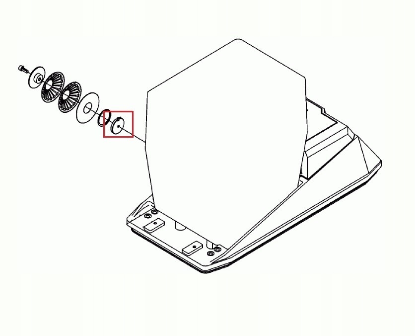 WACKER ORYGINALNA tarcza mocująca sprzęgło do zagęszczarki 0058546 Kod producenta 0058546